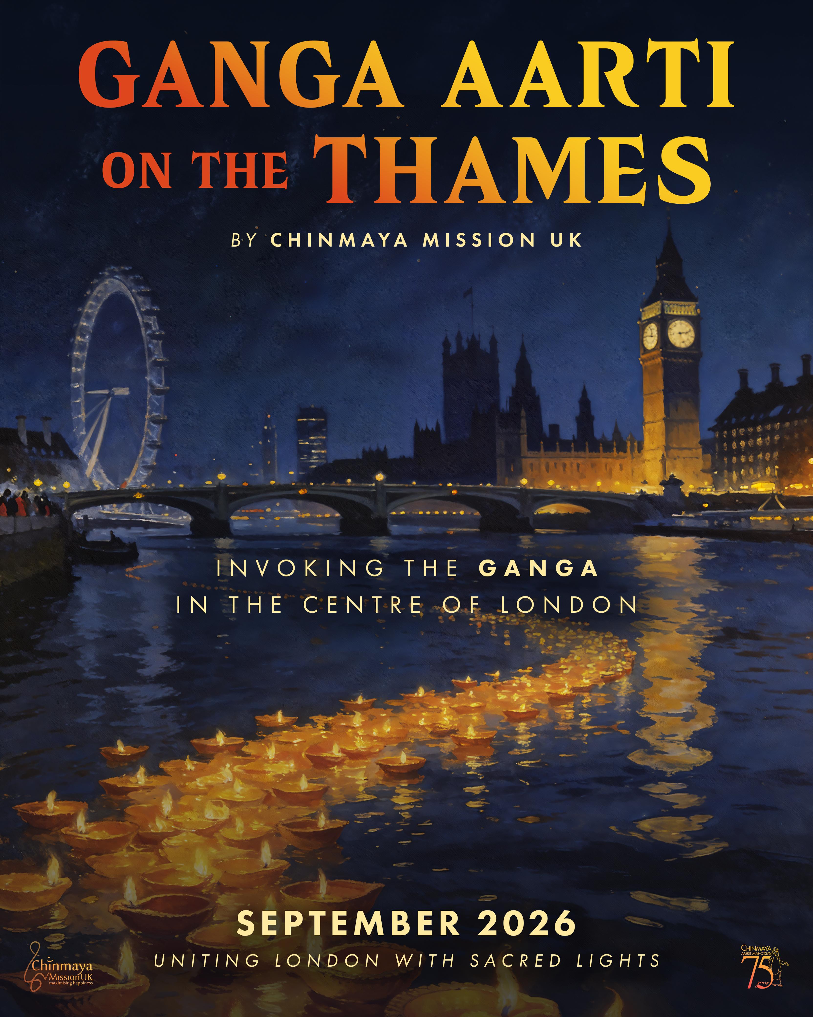 Ganga Aarti on the Thames